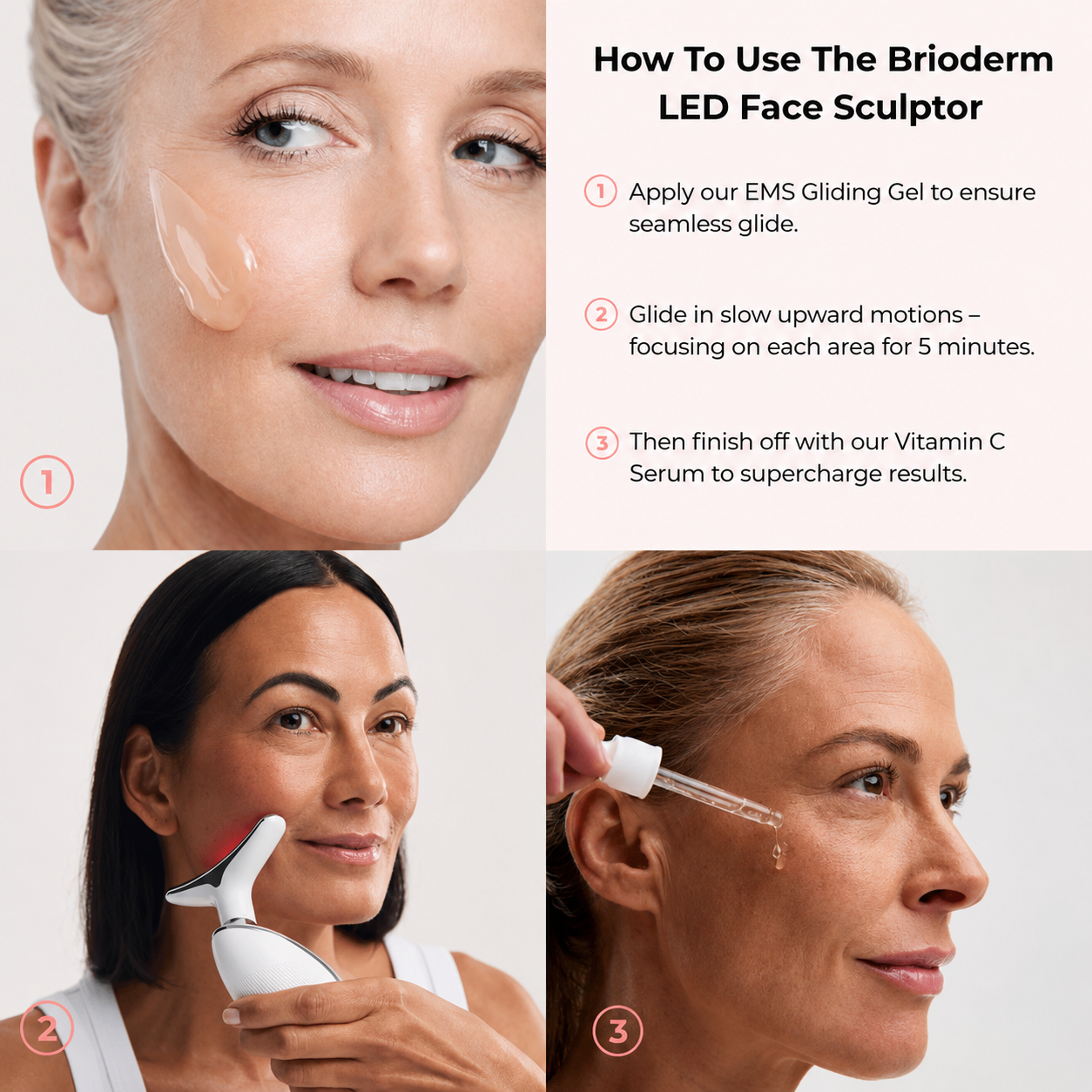 Brioderm 7-in-1 LED Facial Sculptor