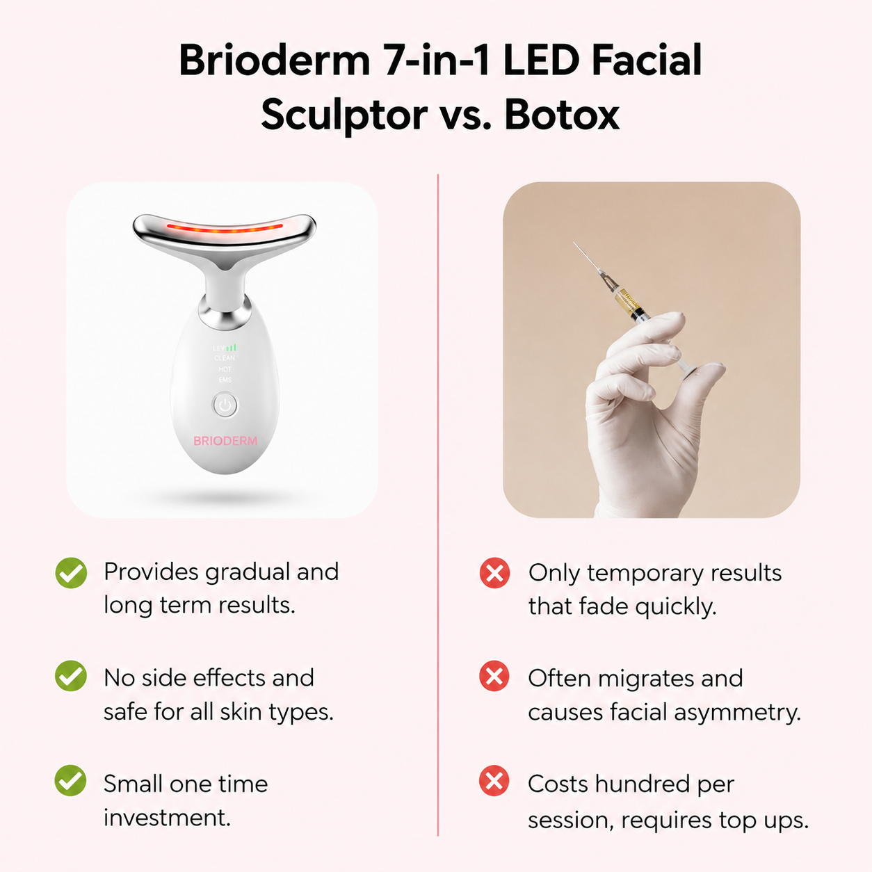 Brioderm 7-in-1 LED Facial Sculptor